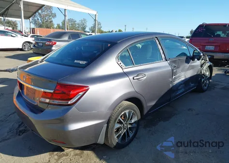 2015 Honda Civic Ex z USA, uszkodzony, nr VIN 19XFB2F84FE231139